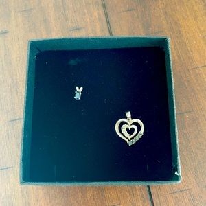 Sapphire Pendants - WG Single & 925 SS Heart